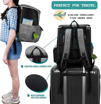 Ultimate Dog Travel Backpack – The Perfect On-the-Go Companion for Pet Parents!