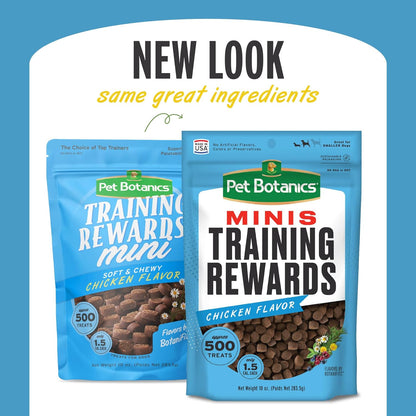 500 Mini Training Treats – Soft & Chewy Chicken Bites for Rewarding Good Behavior | Trainer-Approved!