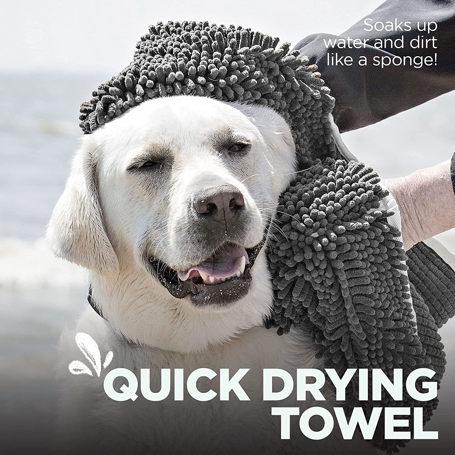 Soggy Doggy Super Shammy – The Ultimate Fast-Drying Towel for Wet & Muddy Pups!