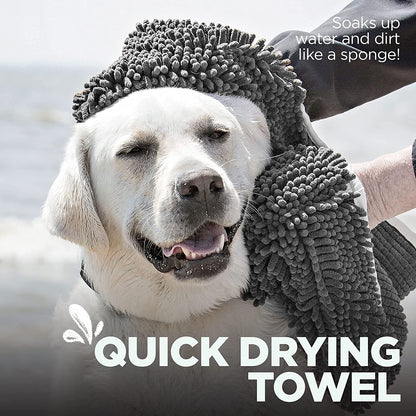 Soggy Doggy Super Shammy – The Ultimate Fast-Drying Towel for Wet & Muddy Pups!