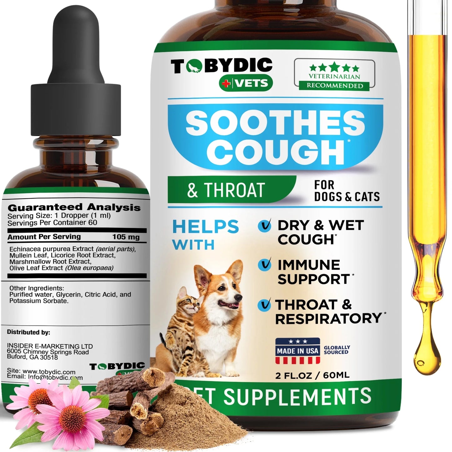 Natural Cough & Respiratory Relief for Dogs & Cats – Breathe Easy, Feel Better!