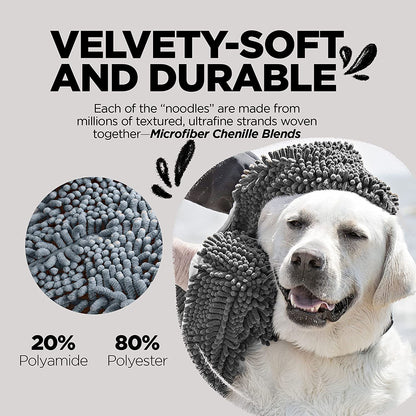 Soggy Doggy Super Shammy – The Ultimate Fast-Drying Towel for Wet & Muddy Pups!