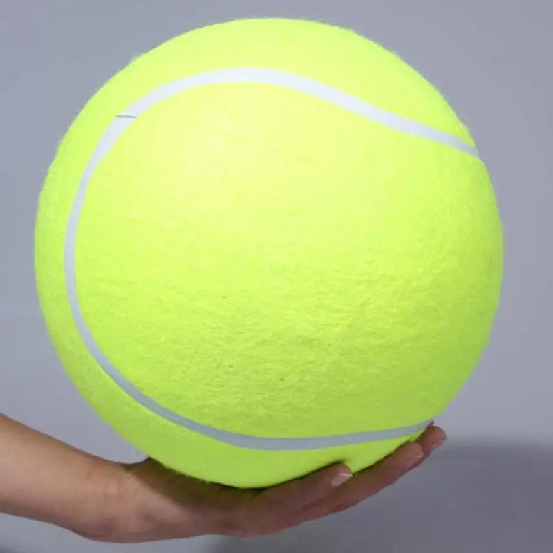 Super Thick Giant Tennis Ball – The Ultimate Playtime Toy for Dogs & Sports Fans!