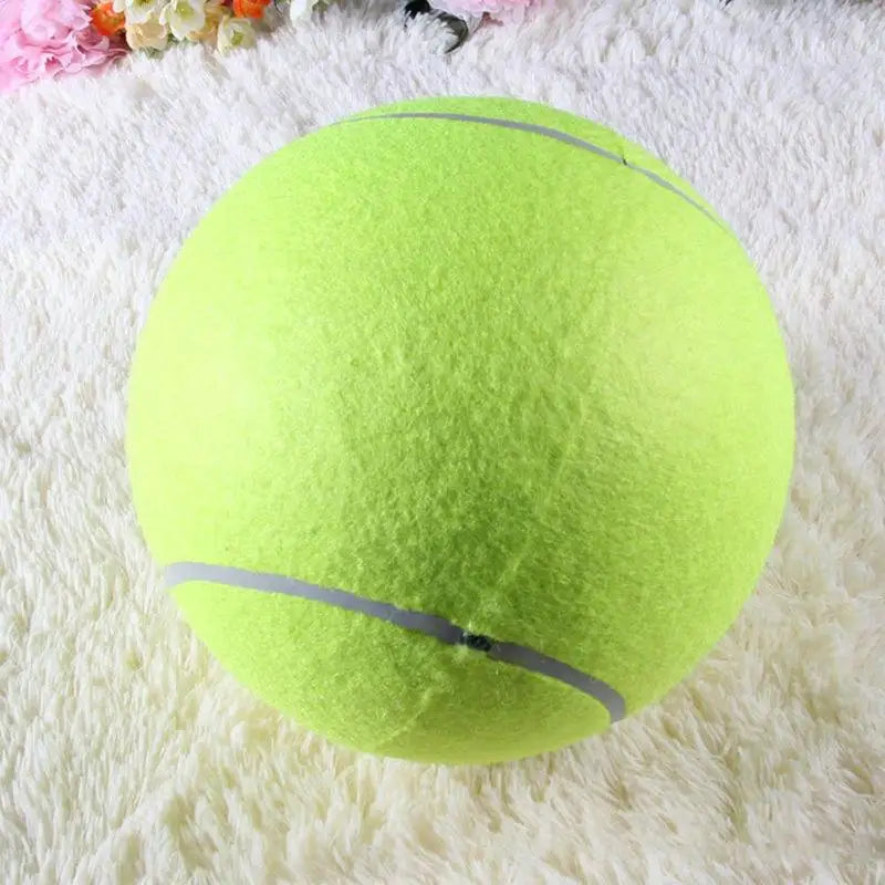 Super Thick Giant Tennis Ball – The Ultimate Playtime Toy for Dogs & Sports Fans!