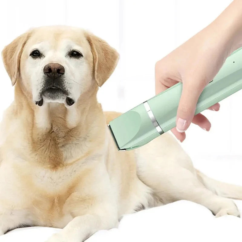 4-in-1 Cordless Dog Grooming Clippers – Quiet, Multi-Functional Pet Trimmer for Easy & Stress-Free Grooming