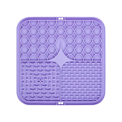 Silicone Lick Mat for Dogs – Slow Feeder & Bath Time Distraction Pad!